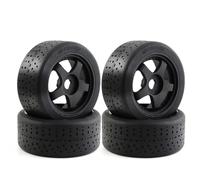 Parti Riparazione RC Per Arrma Per Infraction Per Felony Per Limitless Per Vendetta 1/7 RC Auto 17mm Hex On-Road Pneumatici Ruote Set Di Parti ARA55006(Black)