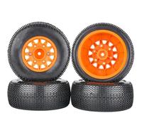 Parti Riparazione RC Per Arrma Per SENTON Per Vkar Per SCTX10 Per HPI 1/8 1/10 Rc Auto 4 Pezzi 110mm Pneumatico Per Camion A Breve Corso Con Ruota Esagonale Aggiornamento Parti