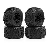 Parti Riparazione RC Per ARRMA Per TYPHON Per GROM Per GRANITE 1/18 Rc Auto 4 Pezzi 12mm Hex Wheel Tire Upgrade Modificare Le Parti Decorative