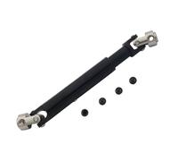 Parti Riparazione RC Per Axial Per SCX10 AX10 Per Tamiya CC01 D90 TF2 1/10 103-150mm CVD Giunto Albero Motore In Alluminio RC Per Rock Crawler(Black)