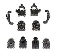 Parti Riparazione RC Per FMS Per FCX24 1/24 Ottone Anteriore Posteriore Mozzo Dello Sterzo Supporto Portale Alloggiamento Auto RC Crawler Ricambi