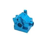 Parti Riparazione RC Per JLB Per Corse Per CHEETAH 4WD 1:10 Modello RC In Metallo Copertura Della Scatola Del Cambio Camion Parti Fai Da Te(Blue)