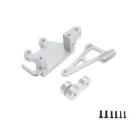 Parti Riparazione RC Per LOSI Promoto MX 1/4 Supporto Servo In Metallo Ad Alta Resistenza Parti Motociclette RC Montate Con Precisione(Silver)