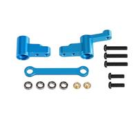 Parti Riparazione RC Per MJX Per Hyper Go 1/14 14301 14302 14303 RC Car Parti In Metallo Migliorate Accessori Componenti Dello Sterzo Con Maggiore Spazio Per Libero(Blue)