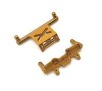 Parti Riparazione RC Per MN38 1/16 Kit Di Parti Aggiornamento In Metallo Staffe Sospensione Anteriori Posteriori Pilastri Del Guscio Veicolo Accessori OP Per Auto RC(Yellow)