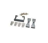 Parti Riparazione RC Per Mn99s Per Mn98 Mn99 Per Mn D90 Per Wpl C14 C24 C34 RC Car Paraurti Supporto Ammortizzatore Con Fagioli Posteriori Set Accessori Parti(Gray)