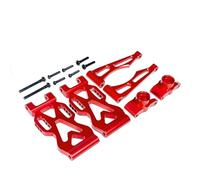 Parti Riparazione RC Per SCY Braccio Sospensione Lega Alluminio Ruota Sedile Asse Posteriore Aggiornamento Parti Metalliche Accessori RC Auto 16101 16102Pro 16103(Red)