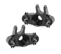Parti Riparazione RC Per Traxxas Per E-Maxx Per Revo 3.3 Per Slayer Per Summit 4X4 1/10 RC Auto Anteriore In Metallo Asse Posteriore Carrier Accessori Parti Aggiornamento 5334(Black)