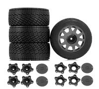 Parti Riparazione RC Per Traxxas Per Tamiya Per Kyosho Per Arrma Per Senton 1/10 1/8 Rc Auto Grip Per Rally Pneumatici Ruote 12/14/17Mm Esagonale Off-Road Race Aggiornamento