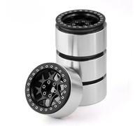 Parti Riparazione RC Per Traxxas Per TRX4 Per Trx-6 Per Axial Per SCX10 RR10 Per Wraith 1/10 Rc Auto 4PCS Cnc In Alluminio 2.2 Beadlock Wheel Rim Aggiornamento Modificare Le Parti