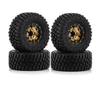 Parti Riparazione RC Per TRX4M Per SCX24 Per FMS Per Scala 1/18 Crawler 4PCS Pneumatici In Gomma Da 1.0 Pollici Ruote Set Con Plastica Hu Tutto Per Le Parti Terreno