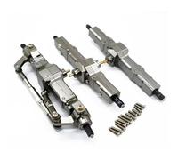 Parti Riparazione RC Per WPL C14 C24 B14 B24 B16 B36 1/16 RC Auto Per Rock Crawler Camion In Lega Alluminio Anteriore/Posteriore Ponte Asse Scatola Ingranaggi Parti Aggiornamento(Gray,3pcs)