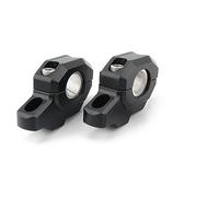 parti Riser per montaggio su manubrio moto 22 / 28mm Up 30mm Backward Move 21mm Extension Per CB1000R(Nero)