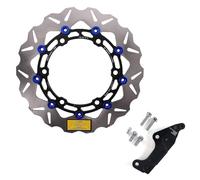 Parti Rotori Freno Moto Adatto per HONDA Forza 350 300 18-24 Kit connettore pinza freno disco flottante da 300 mm ruota anteriore(Blue set)