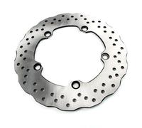 Parti Rotori Freno Moto Adatto per YAMAHA 2008-2011 TMAX 500 T-MAX 500 Disco freno anteriore posteriore per moto XP500 TMAX 500 2009 2010(Rear)