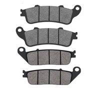 Parti Rotori Freno Moto Dischi freni per moto Pastiglie freno anteriori e posteriori per moto adatte per HONDA FJS 600 Silverwing 2001-2009 1/2/D3/D4/D5/D6/A3-A7/D7 FJS600(Front and Rear)