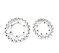 Parti Rotori Freno Moto Rotore del disco freno anteriore/posteriore per motocicletta adatto per Kawasaki KLX250 KL250 Super Sherpa Stockman(Front And Rear)