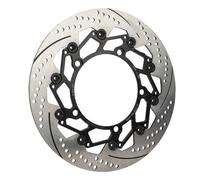 Parti Rotori Freno Moto Rotore del disco freno da 300 mm adatto per pastiglie freno a disco anteriori per motociclette YAMAHA XMAX300(Black)