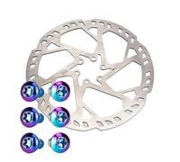 Parti Rotori Freno Moto Rotore del freno a disco da 2,3 mm, spesso 160 mm, 180 mm, 203 mm, 220 mm, H23, super rigidità, 6 bulloni, acciaio inossidabile, bici VS HS2 2 mm(2.3x203mm RB T25)