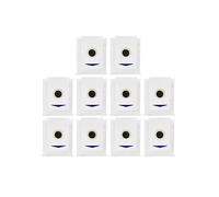 parti Sacchetto for la polvere, compatibile con ECOVACS DEEBOT T30S Combo, accessori for robot spazzanti(Dust Bag 10PCS)