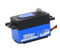 Parti Servo Corte In Metallo Da 12 Kg Per Auto Da Drift SPT RC 1/10 | E parti performance RC Car Servo corto basso profilo 12kg coppia 0.09s velocità per controllo drift Ricambi