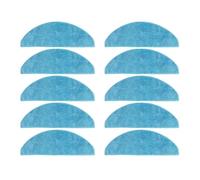 parti Spazzola laterale principale, filtro HEPA, panno for mocio, compatibile con Cecotec Conga 7490 Immortal, 8290 Immortal, accessori for aspirapolvere(Mop Pad 10 pcs)