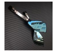 Parti Specchietto Retrovisore Moto Specchietto Retrovisore Laterale In Vetro Blu Universale Per Ducadi.(Argento)