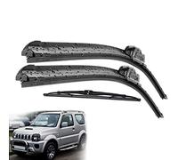 Parti Tergicristalli Kit Tergicristallo Anteriore E Posteriore Spazzole Tergicristallo per Suzuki per Jimny MK3 1998-2018 Parabrezza Parabrezza Finestra 18"+16" + 11"