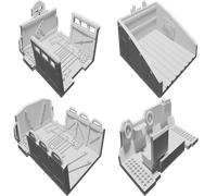 Parti Workshop Ork Trukk per Warhammer 40K - Kit Veicolo Stampato in 3D