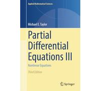 Partial Differential Equations: Nonlinear Equations (3)