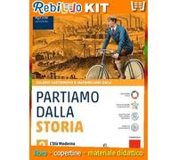 PARTIAMO DALLA STORIA (9788830223325) - Libro Scolastico + Kit Scuola con Copertine Rebillo