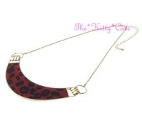 Particolare Peloso Pelliccia Punk Rock Oro Animale Leopardo Ghepardo Selvatici