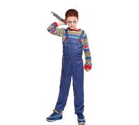 Partilandia Costume da Bambola Assassino per bambino 7-9 anni