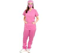Partilandia | Costume da dottoressa rosa da donna (taglia L)