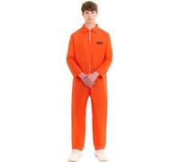 Partilandia | Costume da prigioniero arancione da uomo (taglia M)