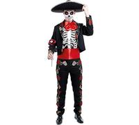 Partilandia Costume da signore Catrin, Giorno dei morti, da uomo, taglia M