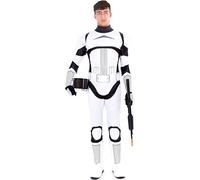 Partilandia Costume da soldato imperiale stellare da uomo, taglia L uomo