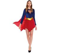 Partilandia Costume da Super Eroina Kryptoniana da donna, taglia M