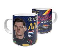 Partisan Max Mug 4-Time Champion 2024 - Tazza da 325 ml, colore: Blu