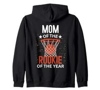 Partita familiare di basket per il primo compleanno della mamma del rookie Felpa con Cappuccio