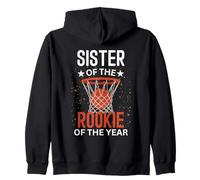 Partita familiare di basket per il primo compleanno della sorella del rookie Felpa con Cappuccio