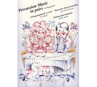 Partition classique EMB (Editio Musica Budapest) PERCUSSION MUSIC IN PAIRS, FOR BEGINNERS Percussion