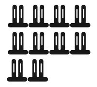 Partitioned Peel Design Kinesiology Tape 5/10 pcs pressa per saldatura a cerchio, allungamento e sporticismo, colore nero, 10 pezzi