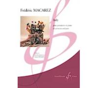 Partitions classique BILLAUDOT MACAREZ FREDERIC - INDY - PERCUSSION & PIANO Percussion