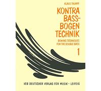 Partitions classique EDITION BREITKOPF TRUMPF KLAUS - KOMPENDIUM DER KONTRABASS-BOGENTECHNIK 1 - DOUBLE BASS Contrebasse