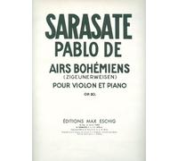 Partitions classique EDITION MAX ESCHIG SARASATE - AIRS BOHEMIENS - VIOLON ET PIANO Violon