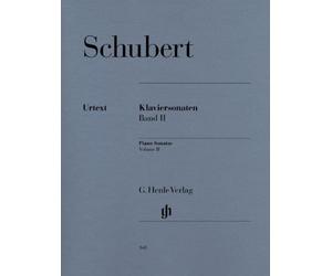 Partitions classique HENLE VERLAG Schubert F. - PIANO SONATAS, VOLUME II Piano