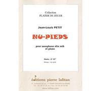 Partitions classique LAFITAN PETIT JEAN-LOUIS - NU-PIEDS - SAXOPHONE ALTO ET PIANO Saxophone