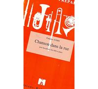 Partitions classique ROBERT MARTIN AUBIN F. - CHANSON DANS LA RUE, ALTO Saxophone