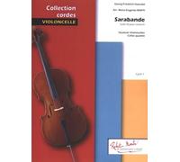 Partitions classique ROBERT MARTIN HAENDEL G.F., MAFFI M.E. - MAFFI M.E. - SARABANDE EXT. SIX SUITE POUR CLAVECIN POUR QUATRE VIOLONCE Violoncelle